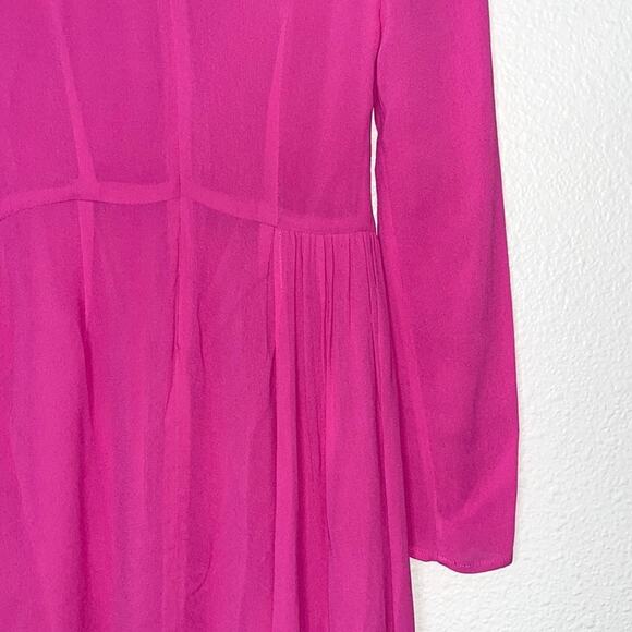 Bardot Pink Stilla Asymmetrical Drape Dress Woman's size 2/XXS Formal Prom Dance - Picture 11 of 15